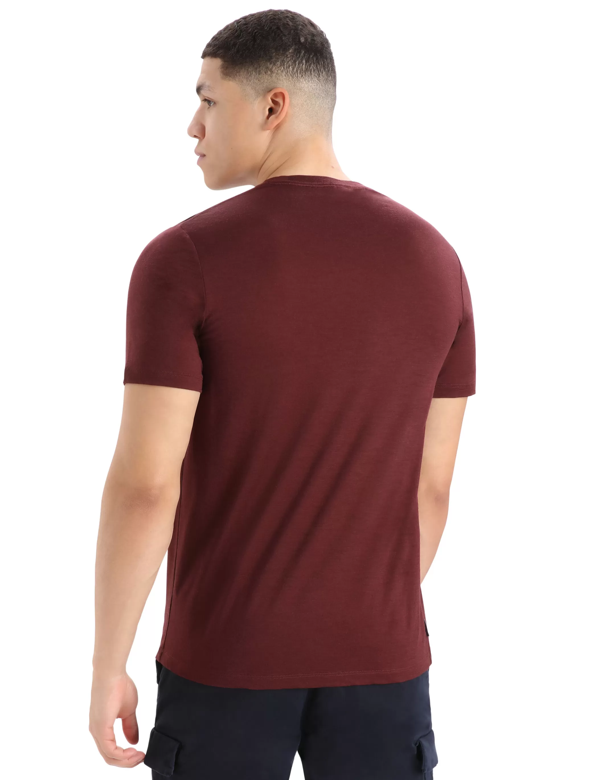 Flash Sale icebreaker Men'S Merino Tech Lite Ii Short Sleeve Tee Mountain Geology Espresso