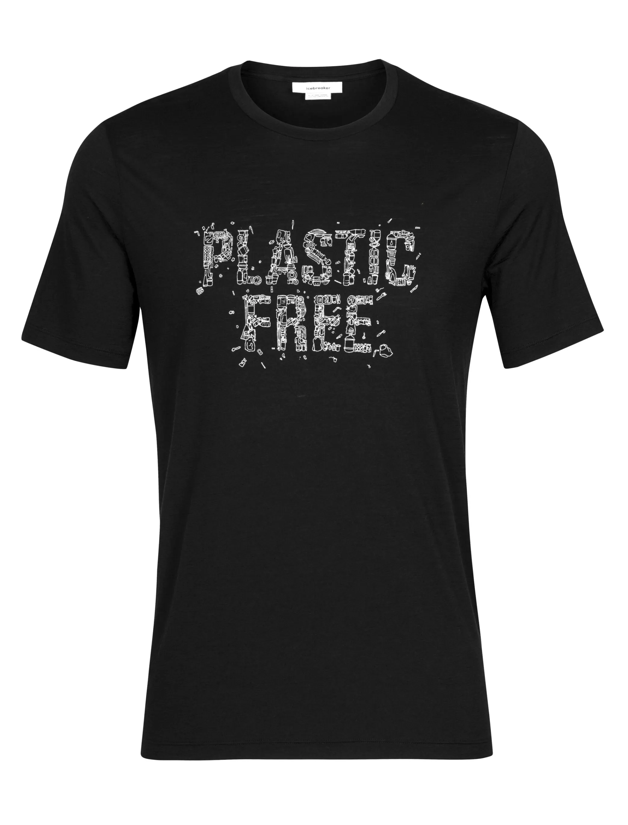 Best Sale icebreaker Men'S Merino Tech Lite Ii Short Sleeve Tee Plastic Free Black