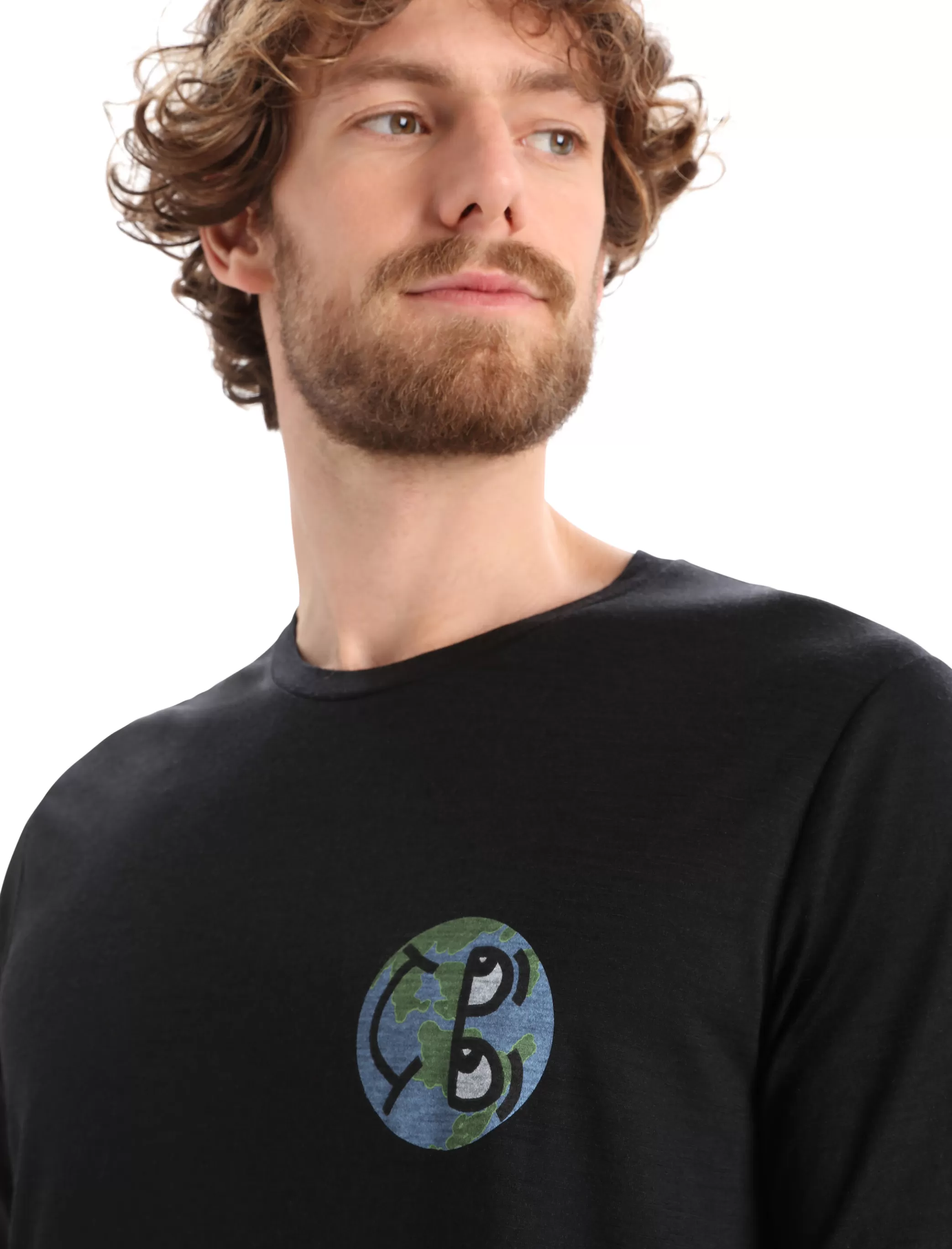 Store icebreaker Men'S Merino Tech Lite Ii Short Sleeve Tee Story Black