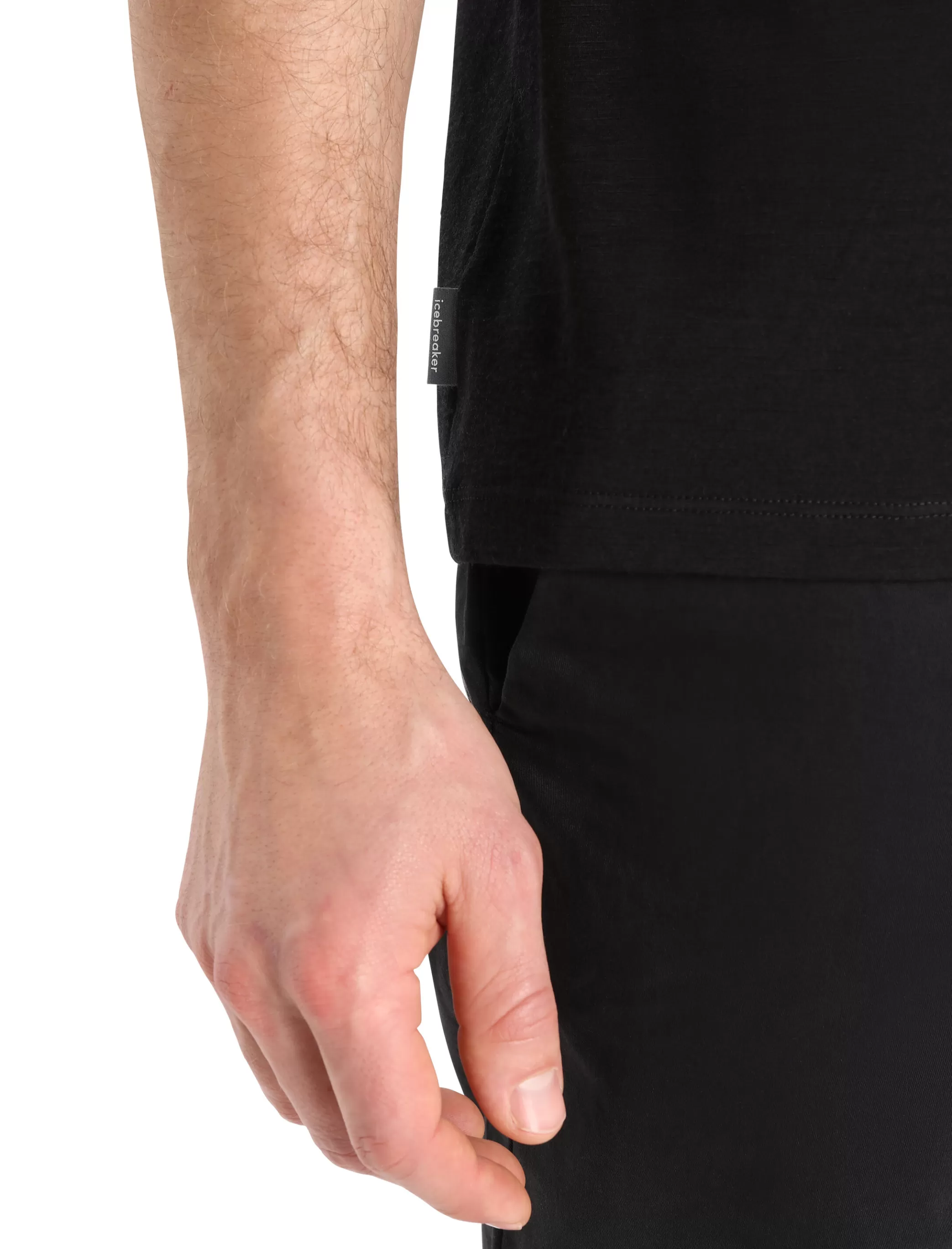 Store icebreaker Men'S Merino Tech Lite Ii Short Sleeve Tee Story Black
