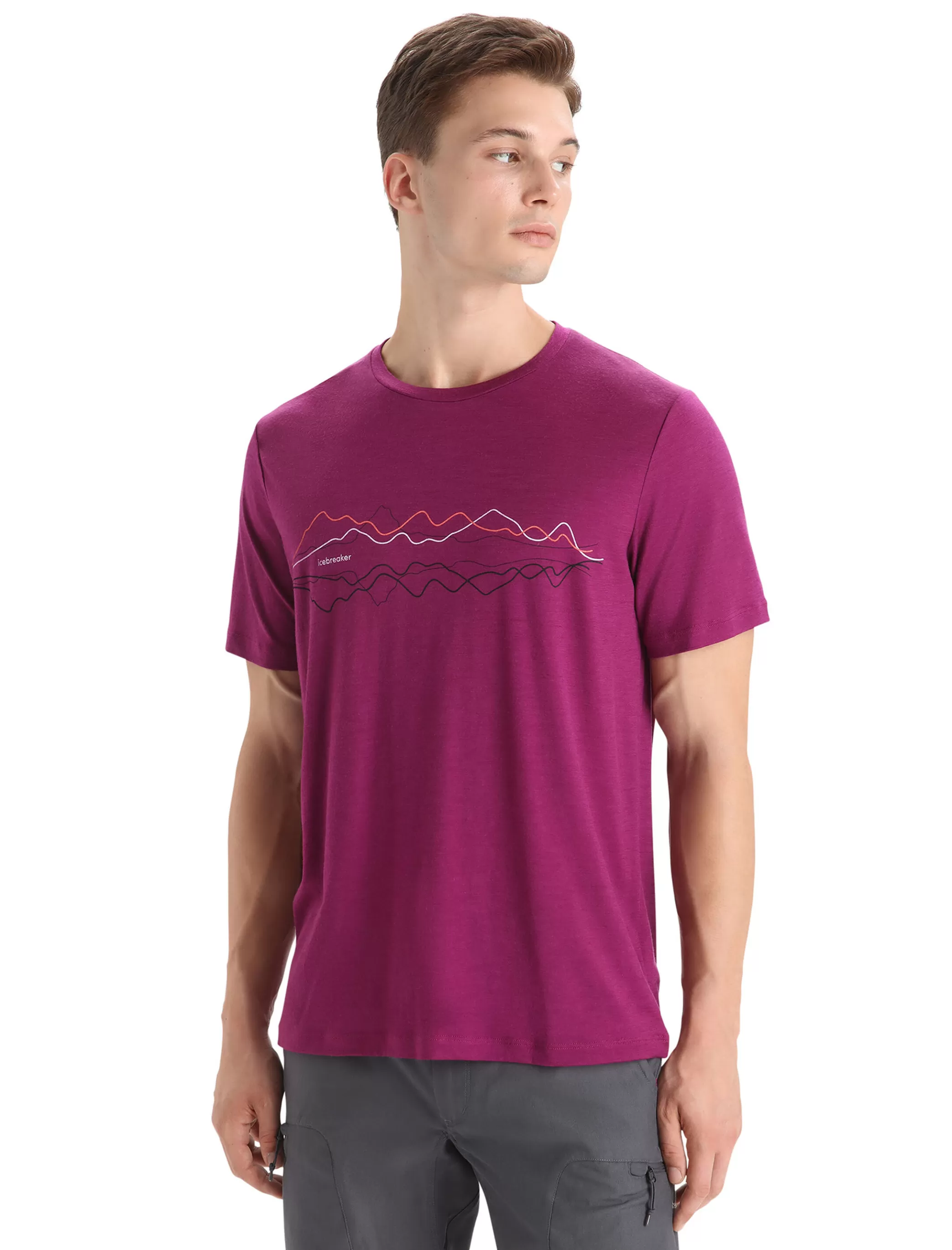 Flash Sale icebreaker Men'S Merino Tech Lite Ii Short Sleeve T-Shirt Go Berry