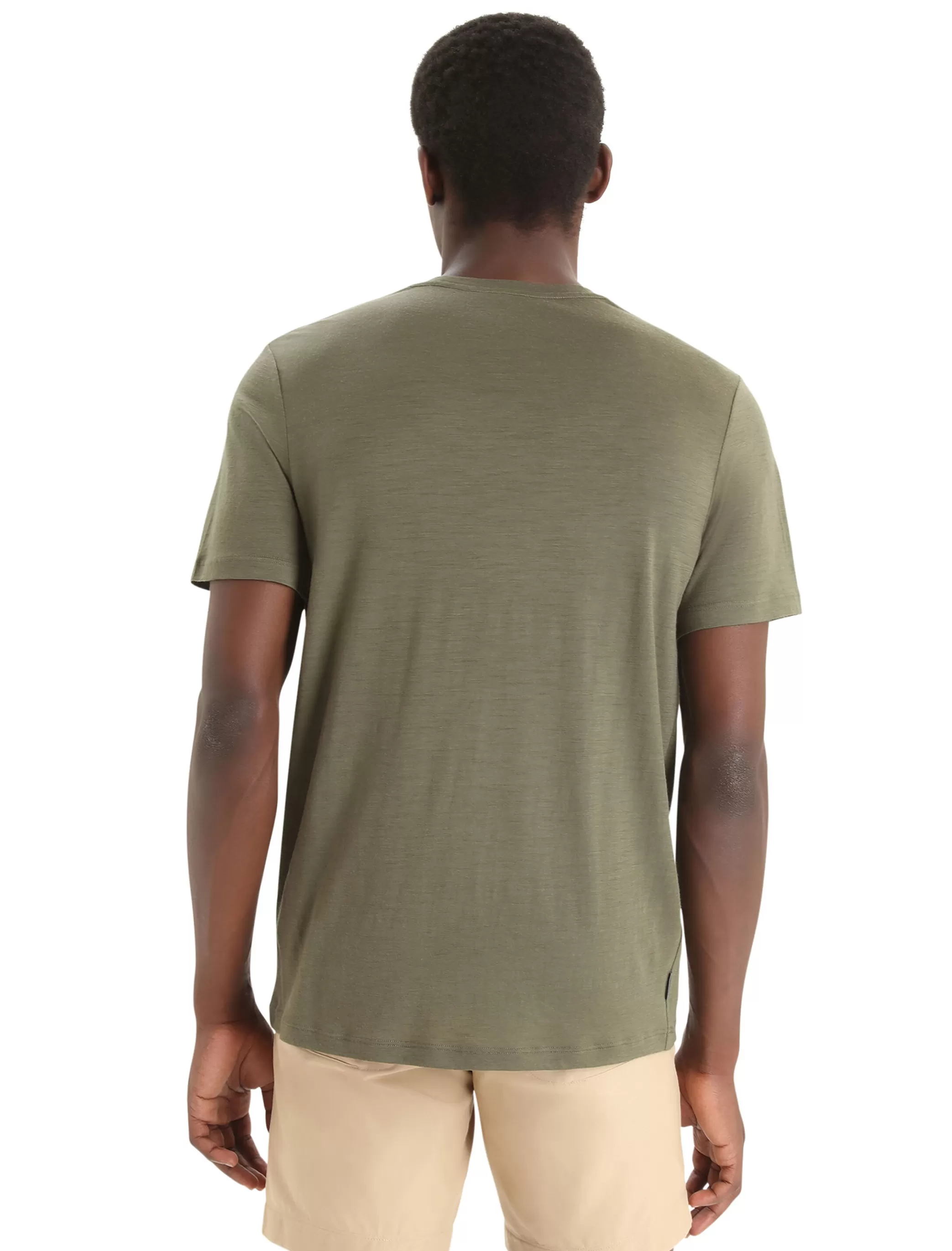 New icebreaker Men'S Merino Tech Lite Ii Short Sleeve T-Shirt Earth Loden
