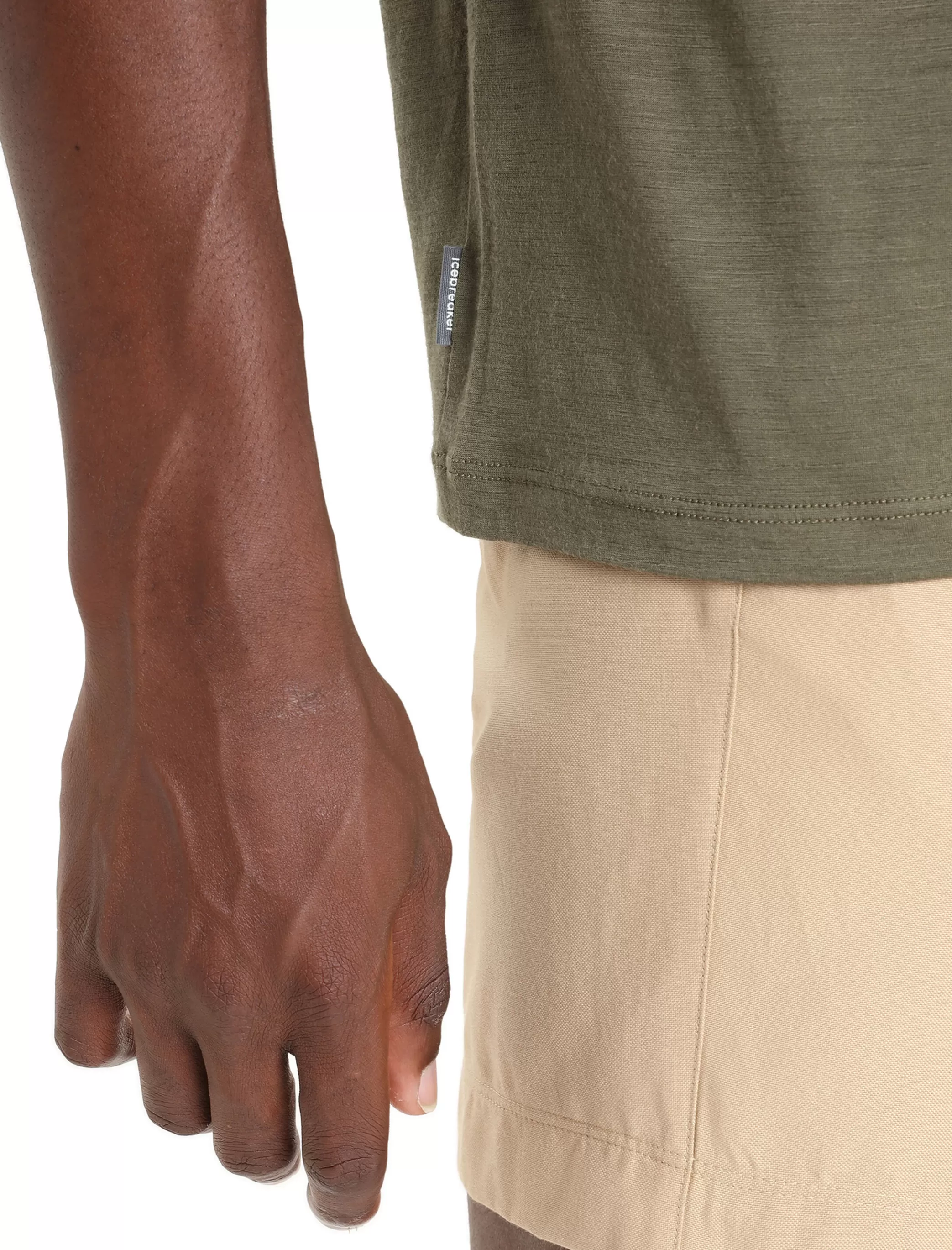 New icebreaker Men'S Merino Tech Lite Ii Short Sleeve T-Shirt Earth Loden
