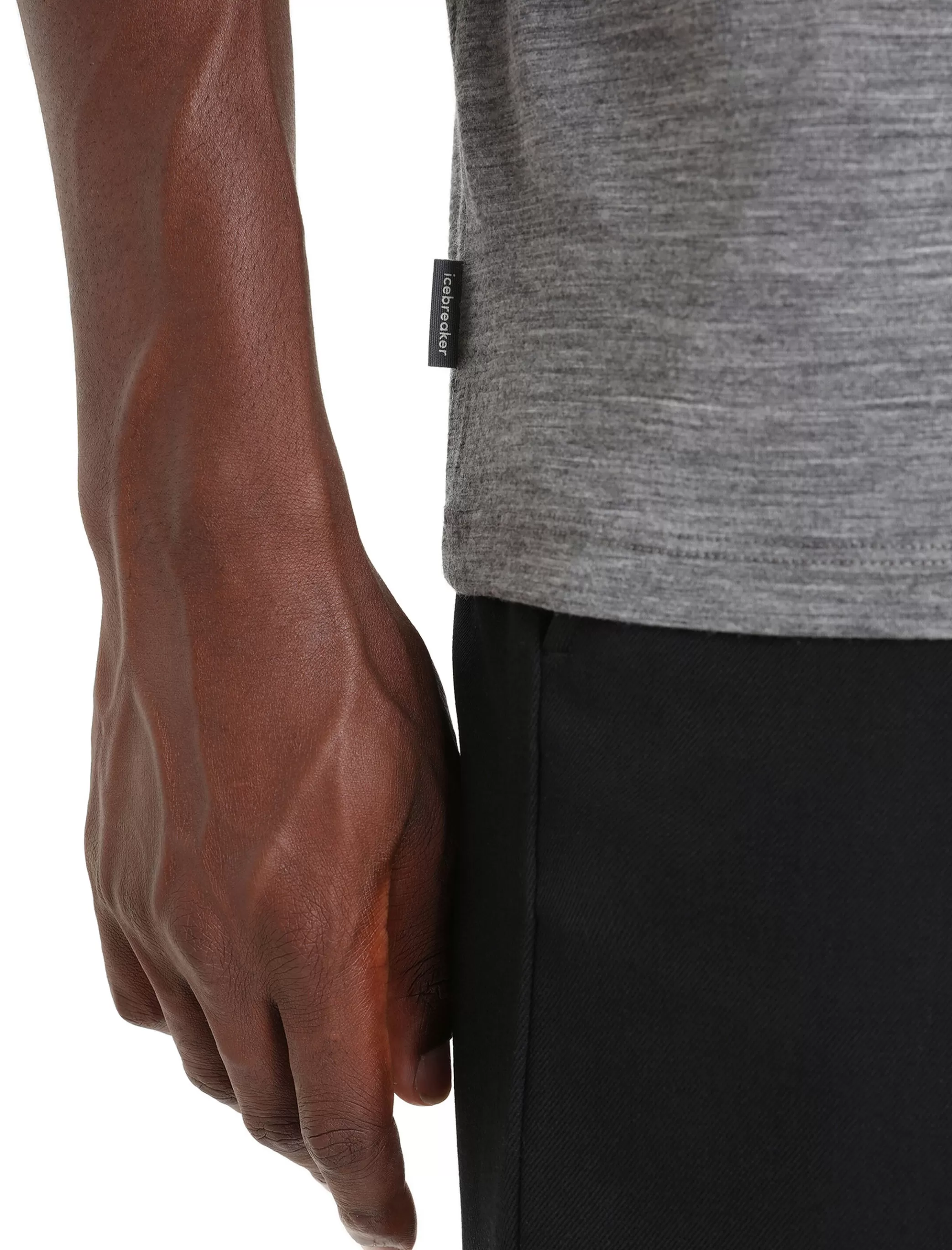 Flash Sale icebreaker Men'S Merino Tech Lite Ii Short Sleeve T-Shirt Mountain Sunset Gritstone Heather