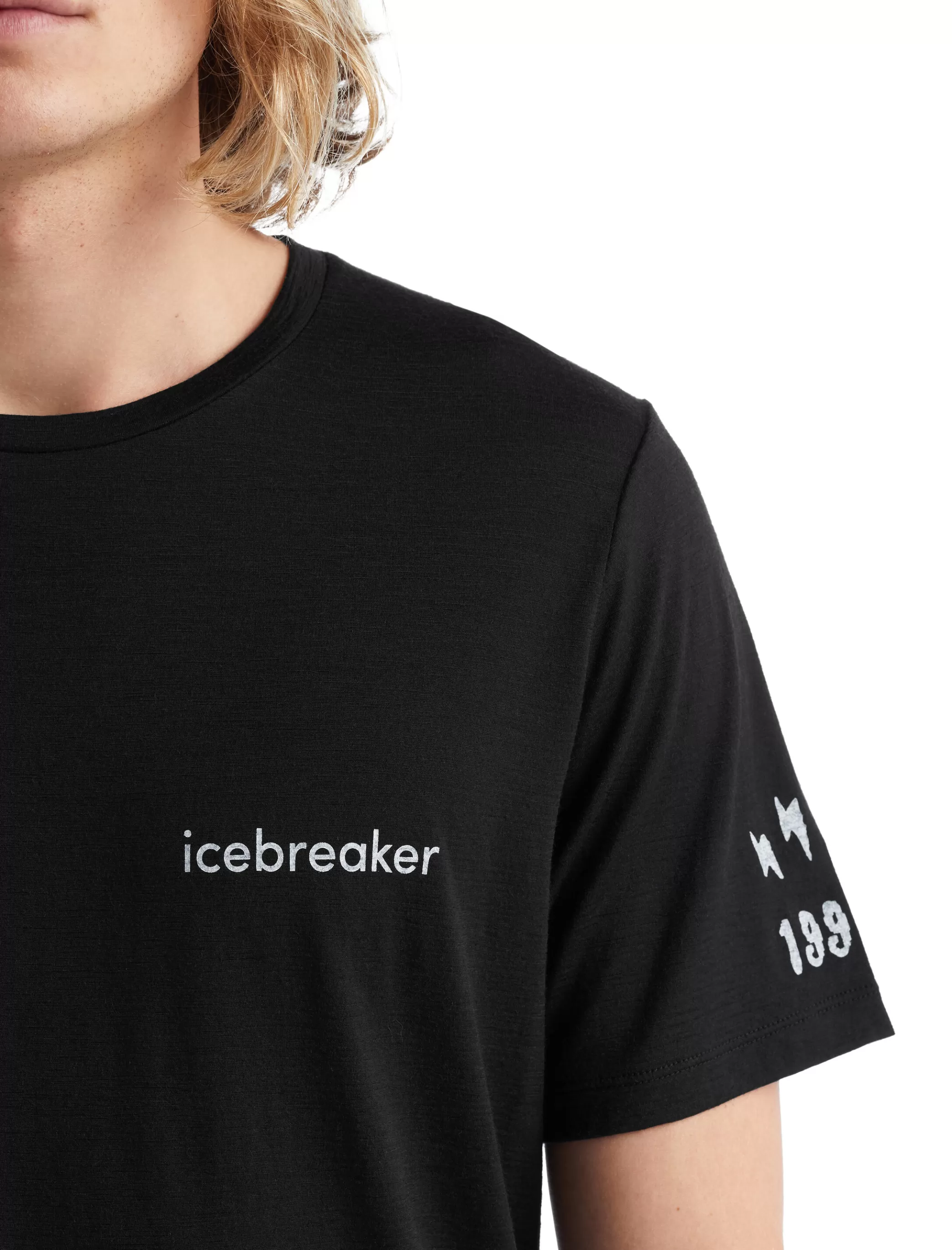 Online icebreaker Men'S Merino Tech Lite Ii Short Sleeve T-Shirt Sheeperds Cycle Club Black
