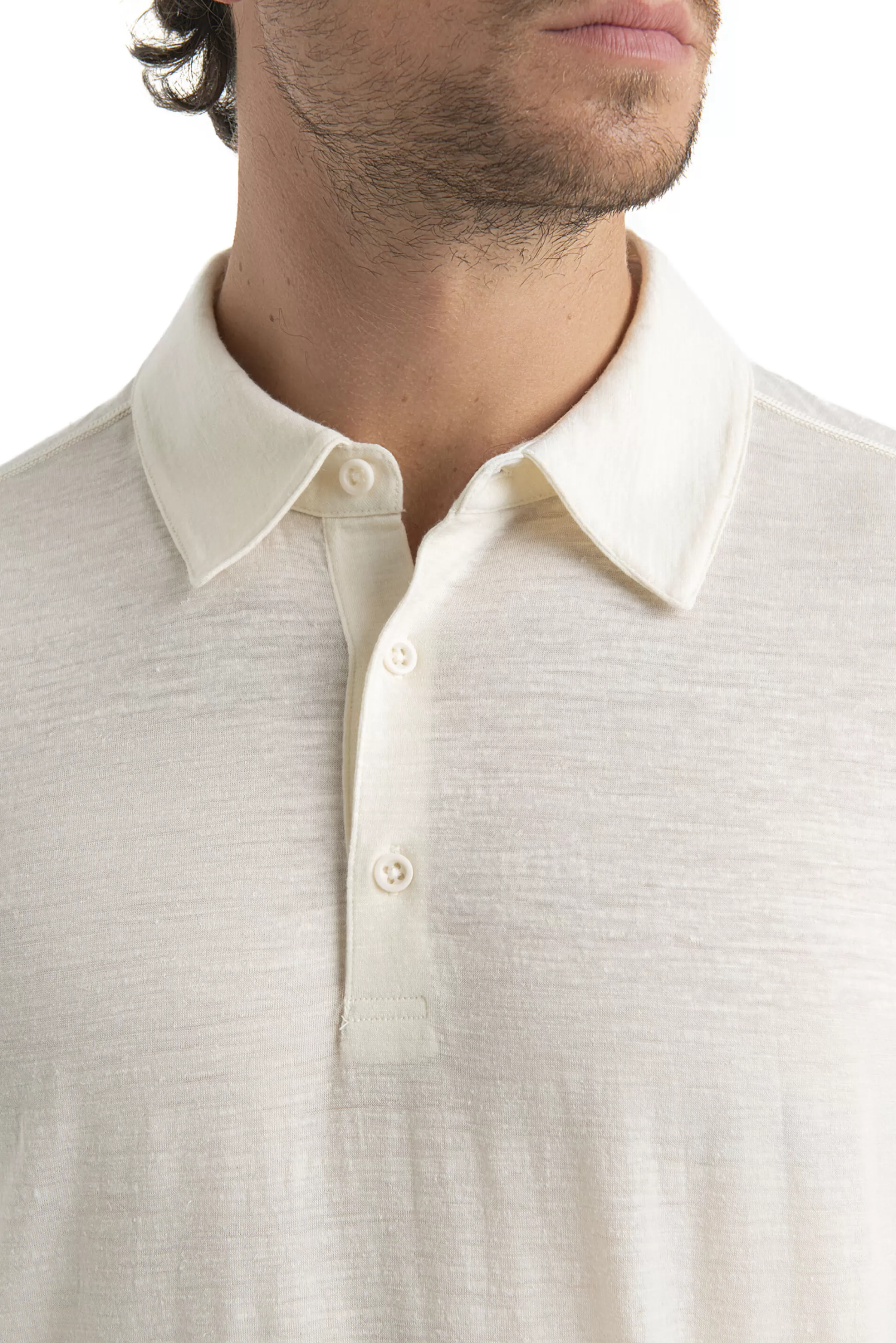 Best icebreaker Men'S Timberland X Merino Linen Short Sleeve Polo Chalk
