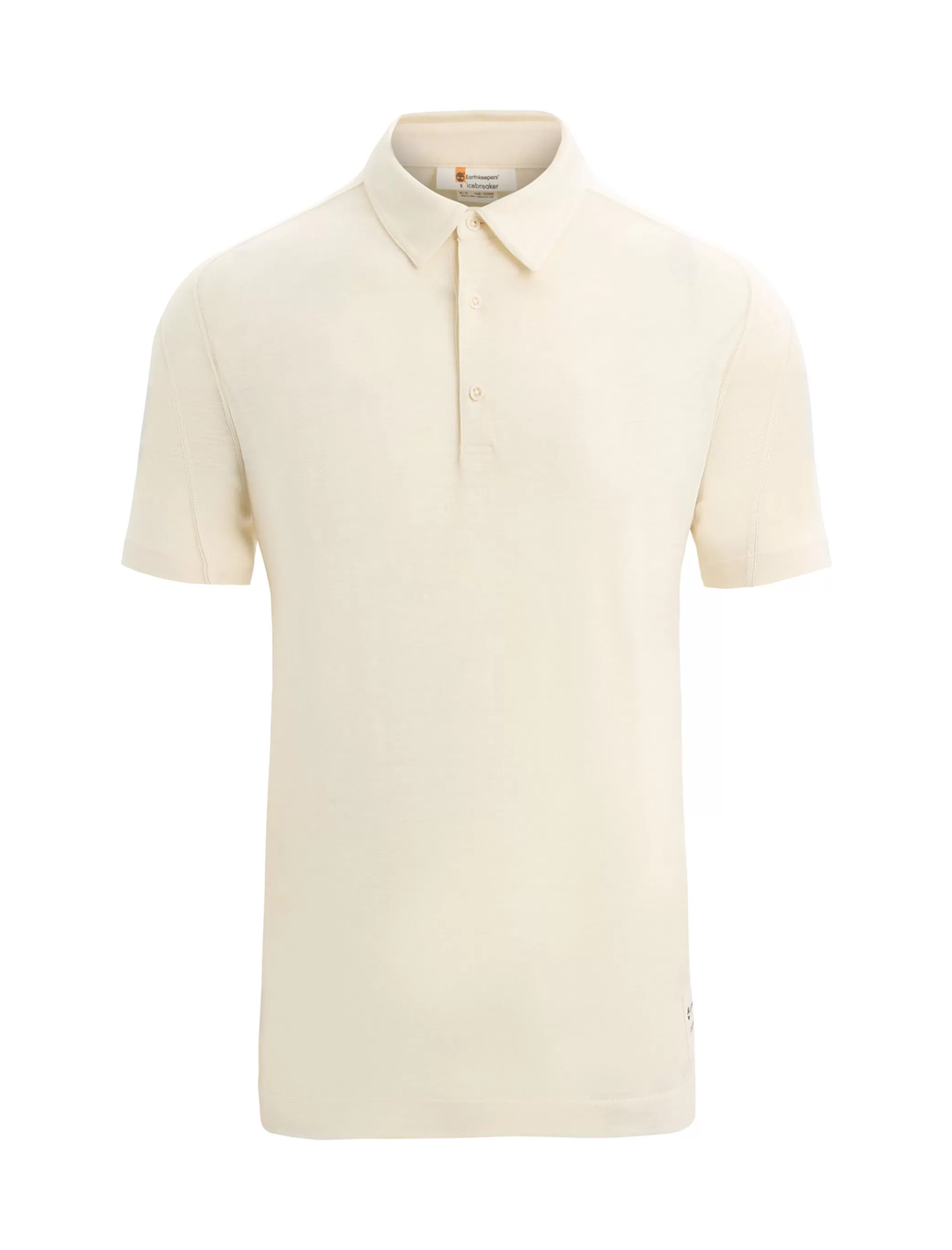 Best icebreaker Men'S Timberland X Merino Linen Short Sleeve Polo Chalk
