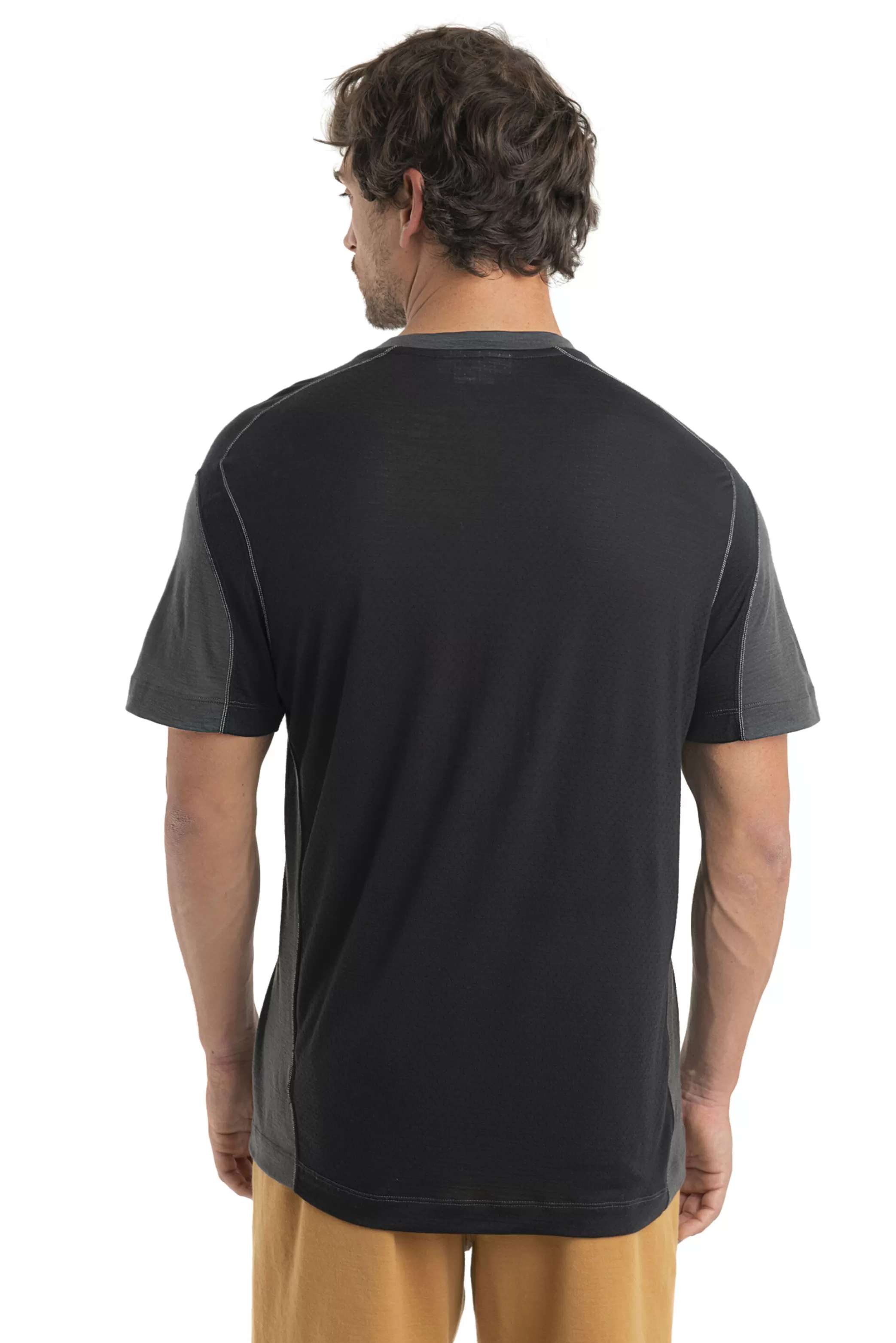 Clearance icebreaker Men'S Timberland X Merino Zoneknit™ Short Sleeve T-Shirt Onyx/Black