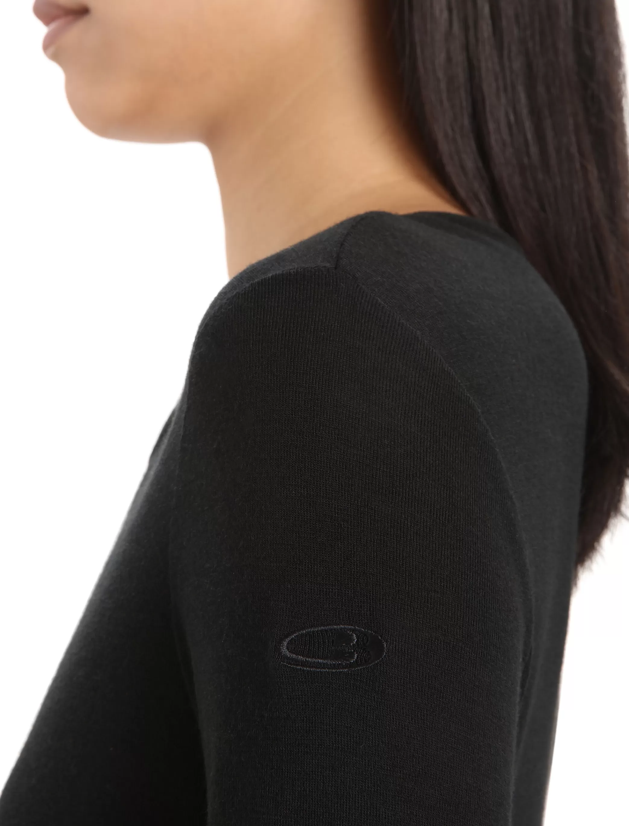 Best icebreaker Women'S Merino 175 Everyday Long Sleeve Crew Neck Thermal Top Black