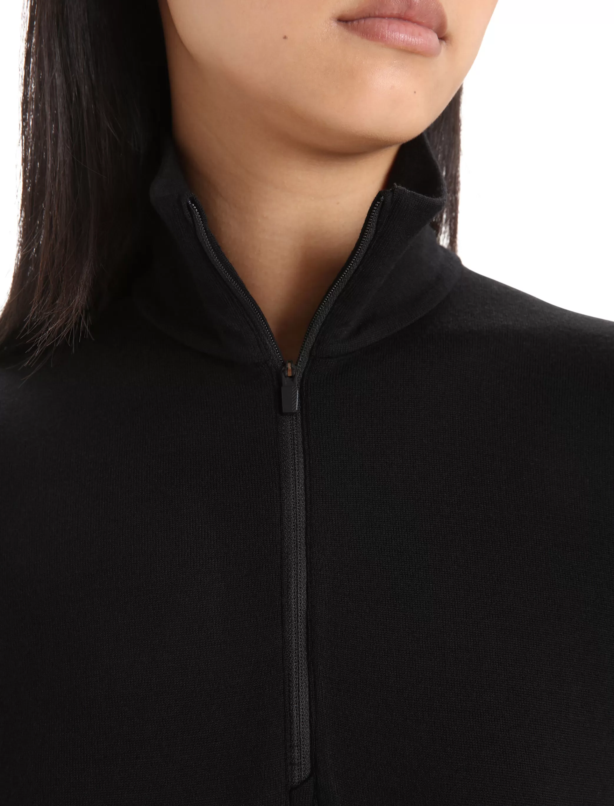 Discount icebreaker Women'S Merino 260 Tech Long Sleeve Half Zip Thermal Top Black