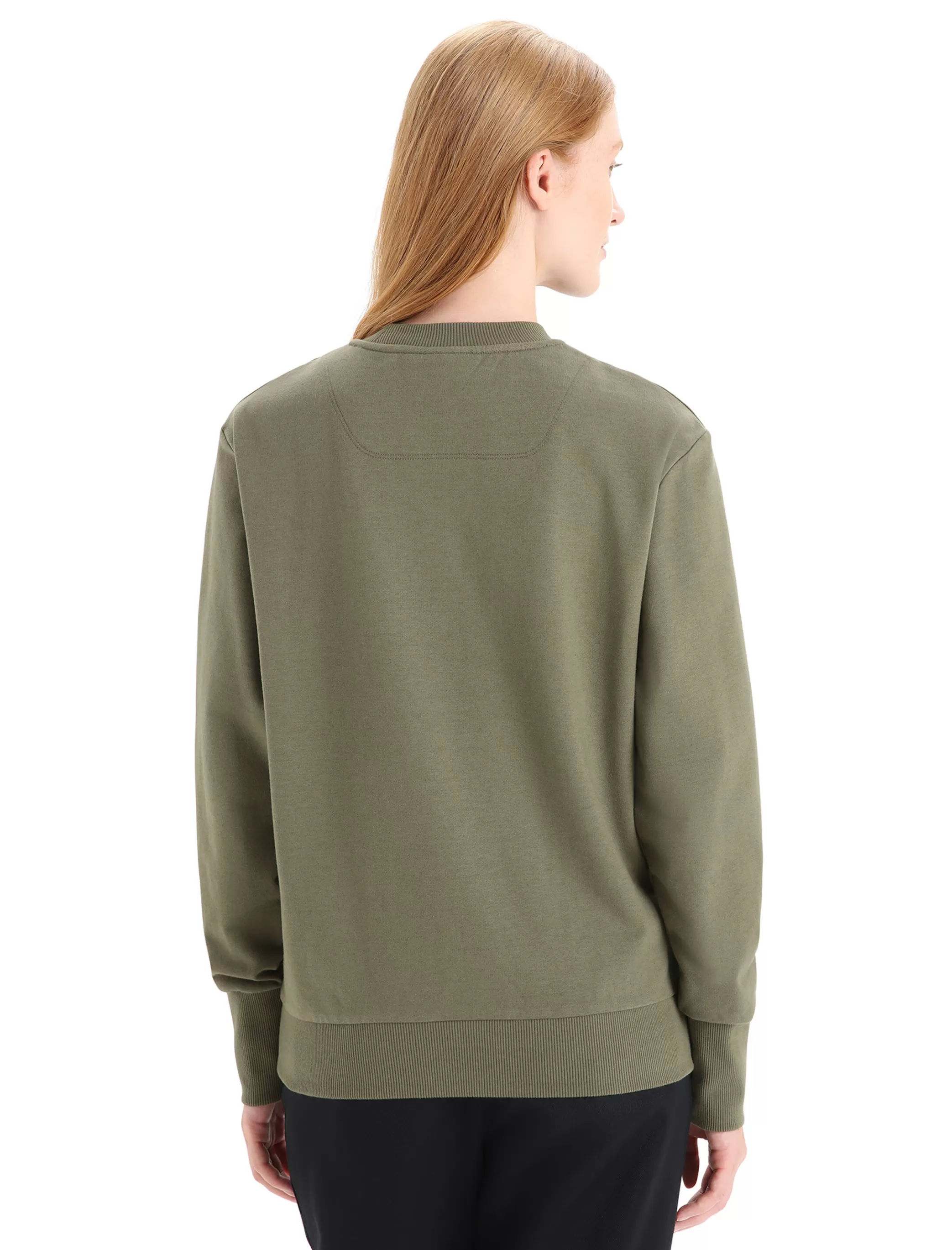 Outlet icebreaker Women'S Merino Central Ii Long Sleeve Sweatshirt Loden