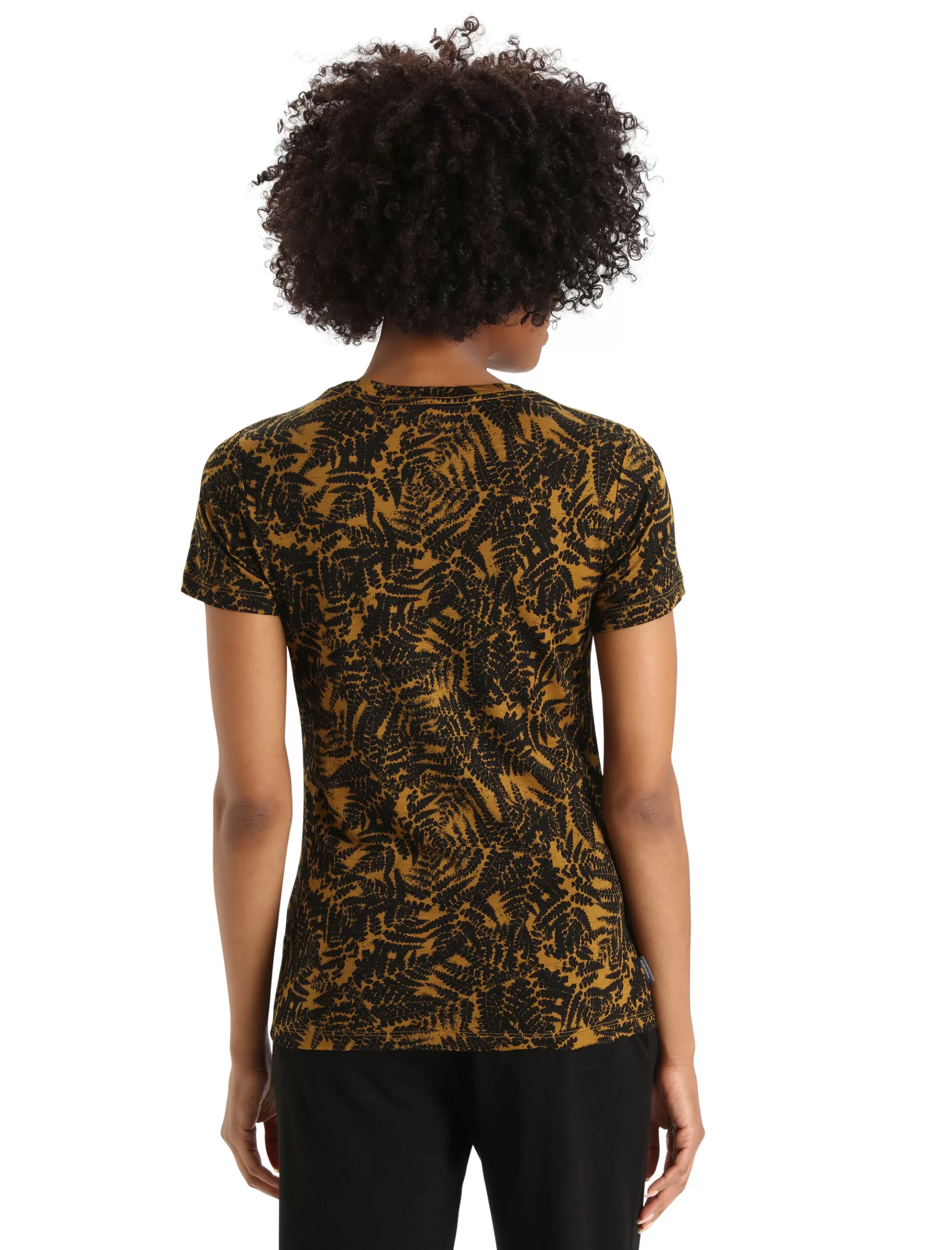 Hot icebreaker Women'S Merino Tech Lite Ii Short Sleeve Scoop Tee Native Ferns Clove