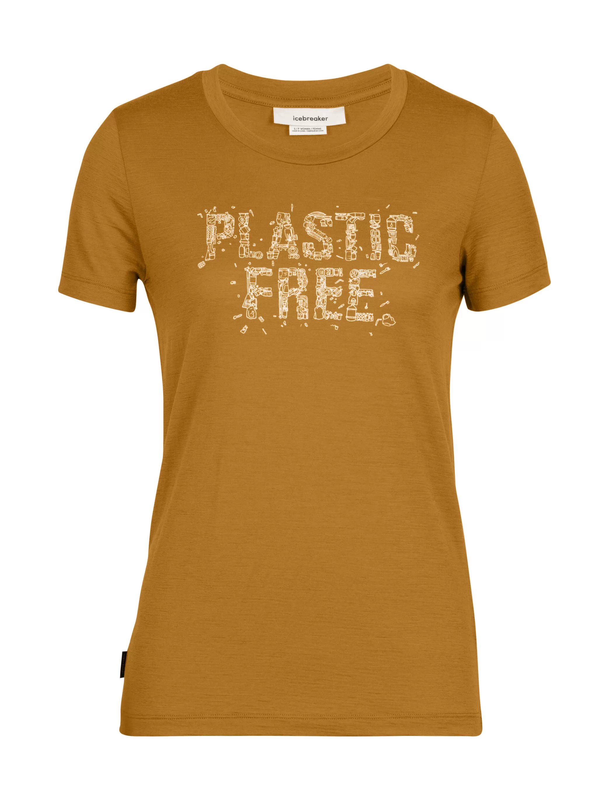 Cheap icebreaker Women'S Merino Tech Lite Ii Short Sleeve Tee Plastic Free Clove