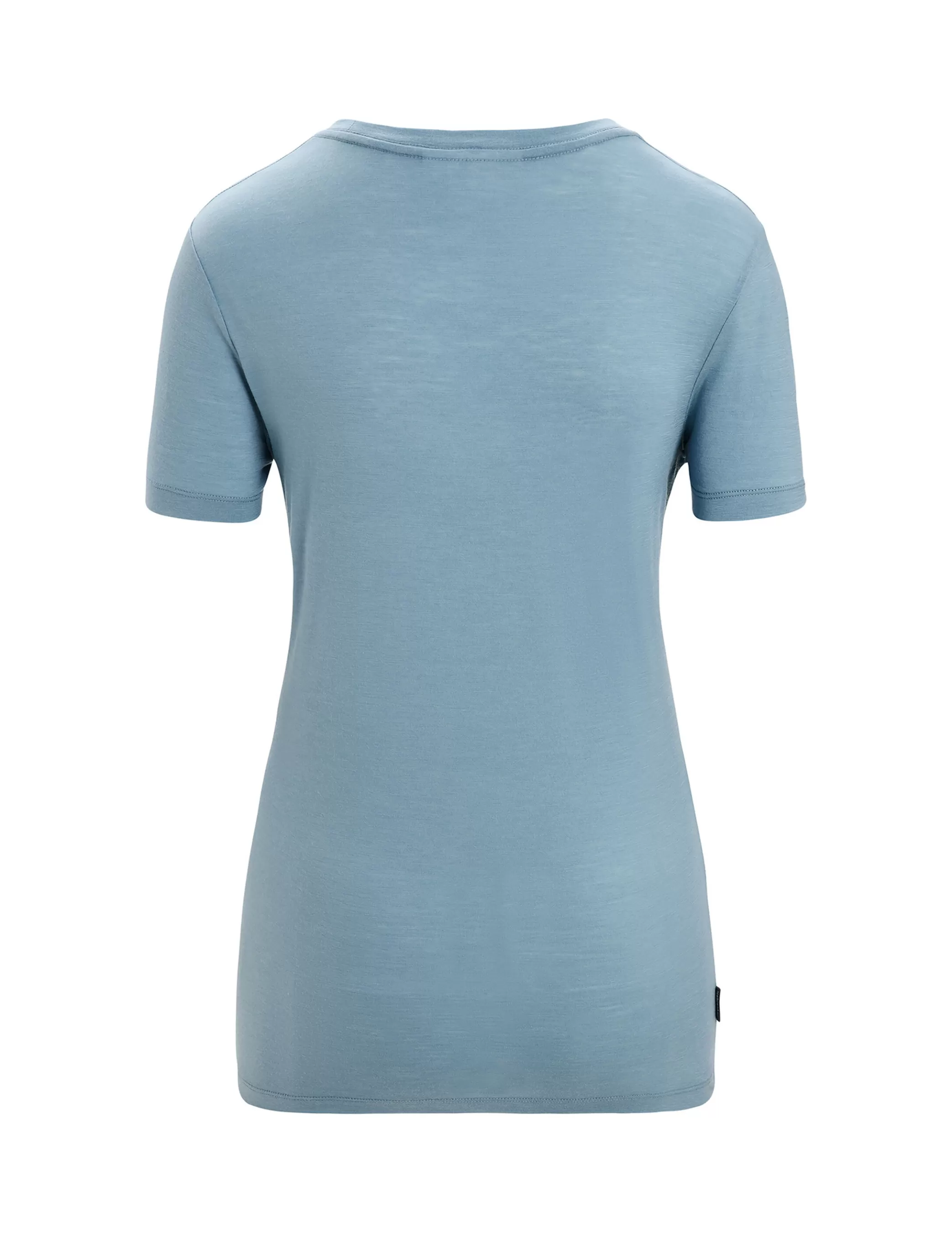 Shop icebreaker Women'S Merino Tech Lite Ii Short Sleeve T-Shirt Earth Astral Blue