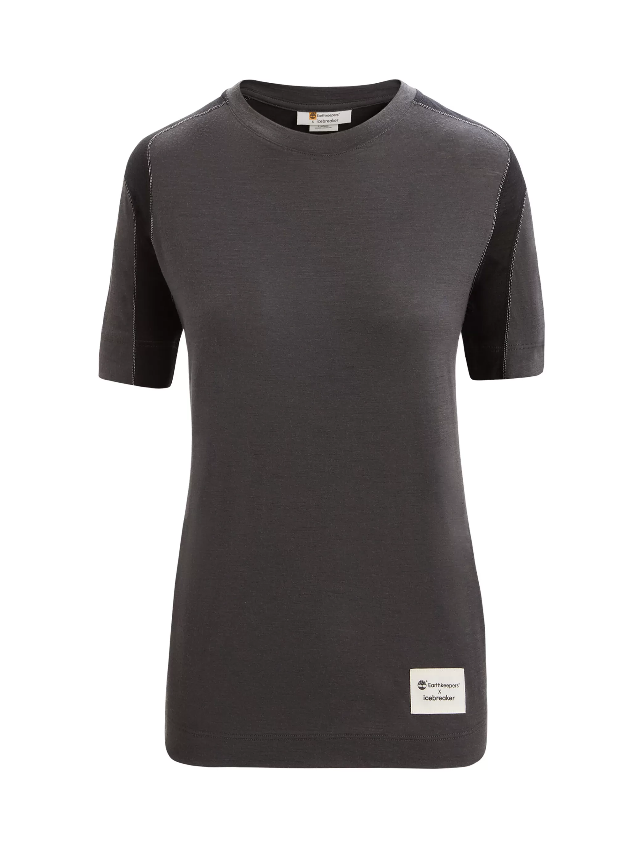 Hot icebreaker Women'S Timberland X Merino Zoneknit™ Short Sleeve T-Shirt Onyx/Black